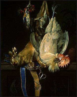 Willem van Aelst Still Life with Dead Game France oil painting art